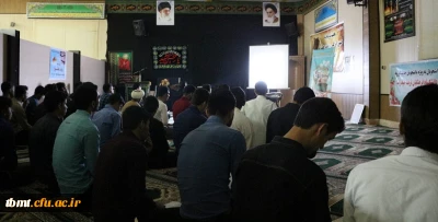 برگزاری مراسم عزاداری و  نوحه خوانی سید و سالار شهیدان امام حسین (ع) هیئت دانشجویی واحد شهید رجایی تربت حیدریه9 مهر97