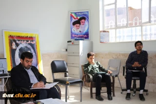 برگزاری جلسه شورای پایگاه بسیج شهید فاضلی واحد شهید رجایی تربت حیدریه با حضور مسئول محترم بسیج دانشجویی شهرستان جناب سرهنگ یعقوبی 22-7-97