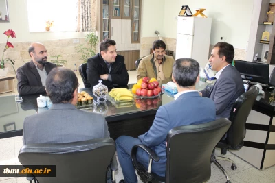 بازدید معاونت آموزشی وتحصیلات تکمیلی دانشگاه فرهنگیان کشور،جناب آقای دکتر روشندل از واحد شهید رجایی تربت حیدریه97.9.10