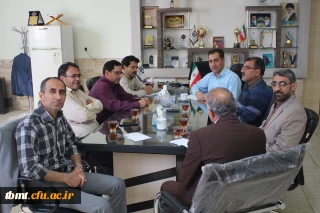 برگزاری جلسه شورای اداری دانشگاه فرهنگیان واحد شهید رجایی تربت حیدریه 97.9.11