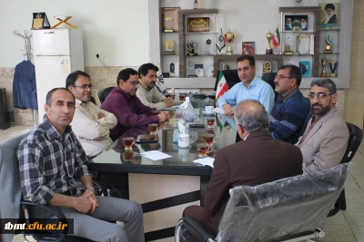 برگزاری جلسه شورای اداری دانشگاه فرهنگیان واحد شهید رجایی تربت حیدریه 97.9.11