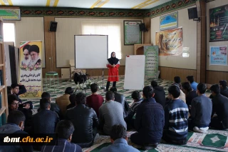 برگزاری کارگاه آمادگی  در شرایط بحران با حضور کارشناس بحران جمعیت هلال احمر شهرستان در قالب ساعت فرهنگی 97.9.26