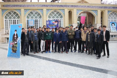 حضور کارکنان ودانشجویان دانشگاه فرهنگیان واحد شهید رجایی تربت حیدریه در مراسم گرامیداشت روز بصیرت ومیثاق امت با ولایت97.10.9