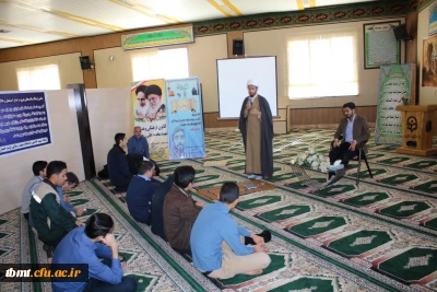 برگزاری مراسم جشن میلاد حضرت زینب(ع) در محل نماز خانه دانشگاه فرهنگیان واحد شهید رجایی تربت حیدریه 97.10.22