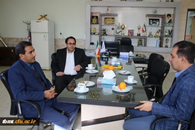 بازدید کارشناس مسئول  محترم حقوقی مدیریت امور استانی دانشگاه فرهنگیان خراسان رضوی از واحد شهید رجایی تربت حیدریه 97.10.23