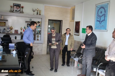 مراسم تکریم همکار ارجمند جناب آقای محمد شریفی دانشگاه فرهنگیان واحد شهید رجایی تربت حیدریه 97.11.1