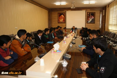 برگزاری جلسه توجیهی دانشجویان جدیدالورود بهمن  97  واحد شهید رجایی تربت حیدریه
