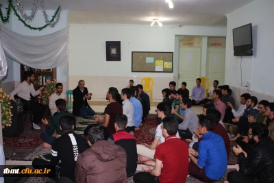 برگزاری جشن میلاد  حضرت فاطمه زهرا(س) و  سالروز تولد بنیانگذار کبیر انقلاب اسلامی حضرت امام خمینی (ره)  در سرای دانشجویی دانشگاه فرهنگیان واحد شهید رجایی تربت حیدریه 97.12.6