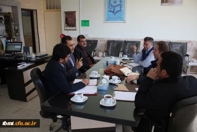 بازدید هیئت نظارت و ارزیابی وتضمین کیفیت  علوم،تحقیقات و فناوری استان خراسان رضوی از دانشگاه فرهنگیان واحد شهید رجایی تربت حیدریه 97.12.12