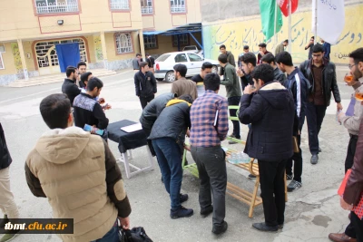 برپایی  ایستگاه پذیرایی به مناسبت شهادت امام هادی (ع) توسط کانون قرآن وعترت واحد شهید رجایی تربت حیدریه 97.12.19