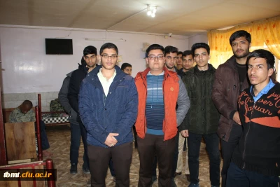 بازدید جمعی از دانشجویان دانشگاه فرهنگیان واحد شهید رجایی تربت حیدریه از مرکز توانبخشی آریا در قالب ساعت فرهنگی 97.12.19