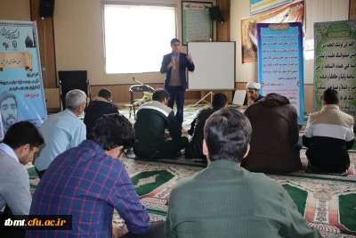 بیان نکات اخلاقی،تربیتی و... توسط دانشجویان بعد از نماز جماعت ظهر وعصر در واحد شهید رجایی تربت حیدریه توسط کانون اقامه نماز ونیایش واحد شهید رجایی تربت حیدریه97.12.19