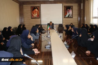 بازدید دانش آموزان دبیرستان آزاده تربت حیدریه از دانشگاه فرهنگیان واحد شهید رجایی تربت حیدریه98.01.28