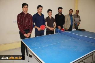 شروع مسابقات ورزشی هفته گرامیداشت سراهای دانشجویی و هفته گرامیداشت مقام معلم در سرای دانشجویی واحد شهید رجایی تربت حیدریه 98.02.08