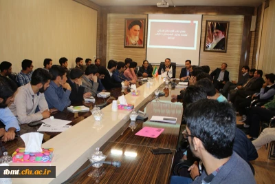 برگزاری جلسه پرسش وپاسخ دانشجویی به مناسبت هفته گرامیداشت مقام معلم و  استاد با حضور نماینده مردم تربت حیدریه،زاوه و مه ولات در مجلس شورای اسلامی 98.02.09