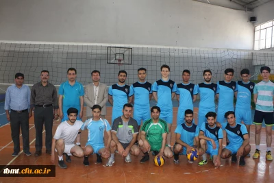 برگزاری دیدار دوستانه تیم های ورزشی واحد دانشور نیشابور و واحد شهید رجایی تربت حیدریه به مناسبت هفته گرامیداشت مقام معلم و گرامیداشت هفته سراهای دانشجویی به میزبانی دانشگاه فرهنگیان تربت حیدریه 98.02.13