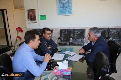 بازدید معاونت محترم توسعه منابع انسانی و امور دانشجویی  دانشگاه فرهنگیان  خراسان رضوی از واحد شهید رجایی تربت حیدریه98.03.26