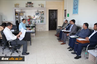 برگزاری جلسه مصاحبه اساتید مدعو سال تحصیلی جدید در دانشگاه فرهنگیان واحد شهید رجایی تربت حیدریه98.05.22