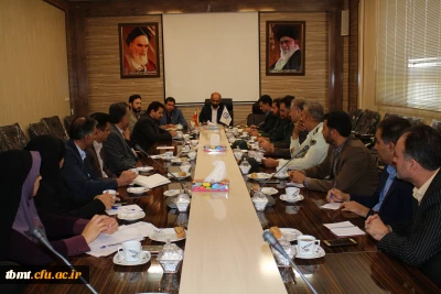 جلسه شورای پیشگیری از جرم شهرستان تربت حیدریه با محوریت دانشگاه ها و  اجرای برنامه های پروژه مهر به میزبانی واحد شهید رجایی تربت حیدریه برگزار شد.98.05.27