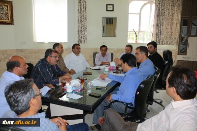 برگزاری جلسه هماهنگی ستاد ثبت نام ورودی های جدید(1398) دانشگاه فرهنگیان واحد شهید رجایی تربت حیدریه98.06.30