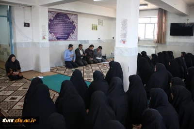 برگزاری جلسه  آشنایی دانشجویان واحد دخترانه امام خمینی(ره) تربت حیدریه با برنامه ها و رسالت های دانشگاه فرهنگیان 98.07.14