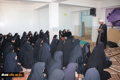 برگزاری جلسه فرهنگی با حضور حجت السلام نجفی در واحد دخترانه دانشگاه فرهنگیان تربت حیدریه 98.07.28