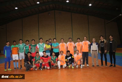 برگزاری مسابقه فوتسال  دانشجویان و اساتید  واحد شهید رجایی تربت حیدریه جام شهداء واحد 98.08.18