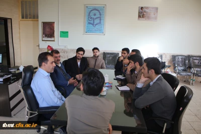 برگزاری جلسه شورای  بسیج دانشجویی واحد شهید رجایی تربت حیدریه با حضور مسئول بسیج استانی دانشگاه فرهنگیان 98.09.16