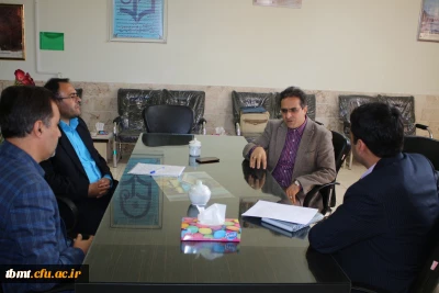 برگزاری جلسه شورای مالی دانشگاه فرهنگیان واحد شهید رجایی تربت حیدریه با حضور مسئول اداره امور مالی مدیریت امور استانی خراسان رضوی 98.10.3