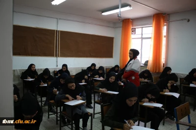 برگزاری آزمون دوره مهارتی امداد و نجات و کمک های اولیه در دانشگاه فرهنگیان واحد خواهران شهرستان تربت حیدریه 98.11.28