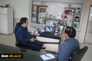 شرکت در جلسه ویدئو کنفرانس با سازمان مرکزی دانشگاه فرهنگیان و مدیریت امور استانی خراسان رضوی در خصوص آموزش مجازی دانشجویان 99.01.25