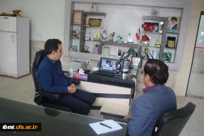 شرکت در جلسه ویدئو کنفرانس با سازمان مرکزی دانشگاه فرهنگیان و مدیریت امور استانی خراسان رضوی در خصوص آموزش مجازی دانشجویان 99.01.25