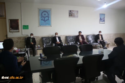 برگزاری جلسه اساتید کارورزی واحد شهید رجایی تربت حیدریه در خصوص ارائه برنامه های آموزش غیر حضوری 99.01.26