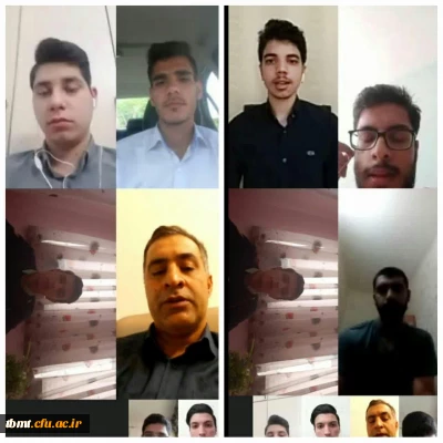 برگزاری جلسه ویدئو کنفرانس مدیریت واحد شهید رجایی تربت حیدریه با شورای صنفی، انجمن علمی و نمایندگان گروه های آموزشی واحد شهید رجایی تربت حیدریه 99.2.18