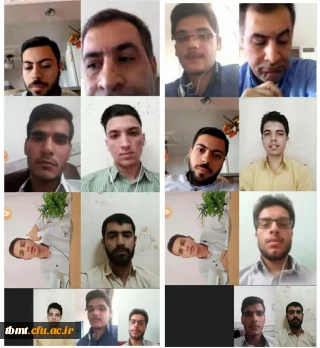 برگزاری جلسه ویدئو کنفرانس مدیر  دانشگاه فرهنگیان واحد شهید رجایی تربت حیدریه با شورای صنفی، بسیج دانشجویی، انجمن علمی و نمایندگان گروه های آموزشی 99.3.6