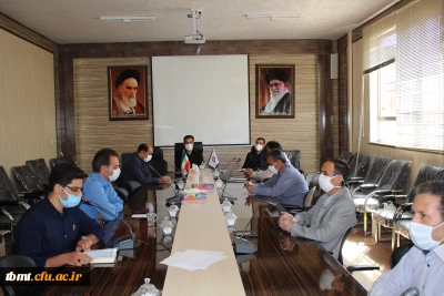 برگزاری جلسه شورای اداری دانشگاه فرهنگیان واحد شهید رجایی تربت حیدریه 99.6.1