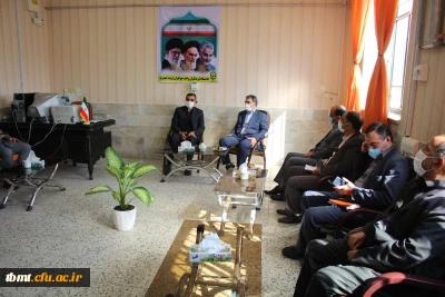 بررسی چالش ها و مشکلات دانشگاه فرهنگیان واحد دخترانه امام خمینی(ره) تربت حیدریه با حضور جناب آقای دکتر محسن زنگنه نماینده مردم شریف شهرستان های تربت حیدریه، زاوه و مه ولات در مجلس شورای اسلامی 99.7.16
