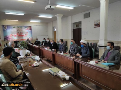 دیدار رئیس دانشگاه فرهنگیان واحد شهید رجایی تربت حیدریه به همراه سایر روسای دانشگاه های شهرستان با فرمانده سپاه امام رضا(ع) شهرستان به مناسبت میلاد امام حسین(ع) و روز پاسدار 99.12.27