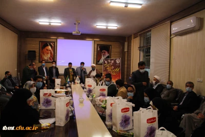 برگزاری مراسم اختتامیه و تقدیر از  جهادگران اردوی جهادی پزشکی یاس فاطمی در دانشگاه فرهنگیان واحد شهید رجایی تربت حیدریه 1400.1.11