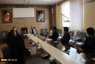 برگزاری جلسه مشترک دانشگاه فرهنگیان واحد شهید رجایی تربت حیدریه  و قرارگاه فرهنگی ولایت در خصوص اجرای مرحله دوم تدریس جهادی 1400.2.15