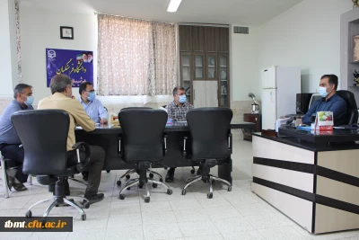 برگزاری  جلسه تشکیل کمیته های آماده سازی فضا, تجهیز و زیباسازی مهر1400 دانشگاه فرهنگیان واحد شهید رجایی تربت حیدریه1400.2.26