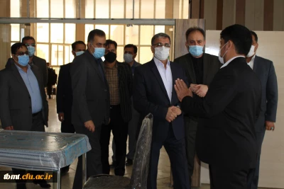 بازدید مدیرکل آموزش و پرورش خراسان رضوی از فرایند مصاحبه پذیرفته شدگان چند برابر ظرفیت دانشگاه فرهنگیان در تربت حیدریه1400.6.7