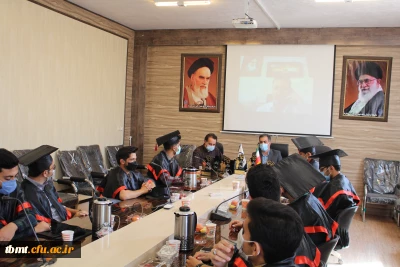 برگزاری مراسم آیین دانش آموختگی دانشجو معلمان ورودی96 دانشگاه فرهنگیان شهید رجایی تربت حیدریه 1400.6.30