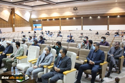 برگزاری مراسم مشترک گرامیداشت هفته دفاع مقدس و تقدیر از فعالان بسیج اساتید و بسیج دانشجویی در محل دانشگاه دولتی با همکاری وحضور  کارکنان و دانشجویان واحد شهید رجایی تربت حیدریه1400.7.6