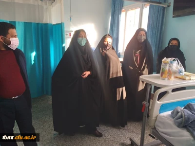 عیادت از همکار ارجمند  سرکار خانم تیموری با حضور دکتر لایقیان مدیریت و همکاران واحد خواهران تربت حیدریه1400.10.27