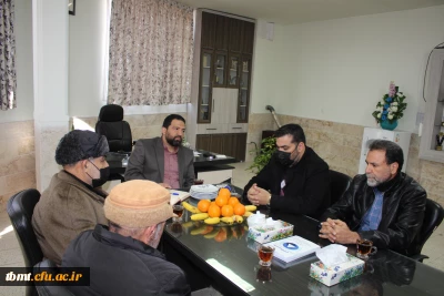 دیدار ریاست محترم اداره ورزش و جوانان و جمعی از پیشکسوتان ورزش شهرستان تربت حیدریه با دکتر لایقیان 1400.11.4