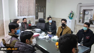 برگزاری جلسه مشترک اعضاء شورای بسیج دانشجویی شهید فاضلی واحد با دکتر لایقیان1400.11.4