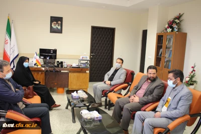 دیدار دکتر لایقیان ریاست دانشگاه فرهنگیان واحد شهید رجایی تربت حیدریه با دکتر خاشعی ریاست محترم دانشگاه دولتی شهرستان تربت حیدریه1400.11.4