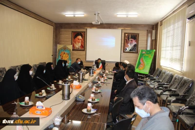 برگزاری جشن میلاد حضرت زهرا سلام الله علیها و تقدیر از همکاران خواهر و دانشجویان برتر مسابقات جشنواره قرآن و عترت واحد 1400.11.5