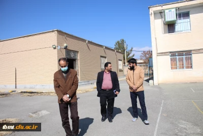 بازدید  میدانی دکتر لایقیان  از مجموعه واحد خواهران شهرستان و رسیدگی به امورات مربوط به واحد خواهران27 بهمن ماه 1400